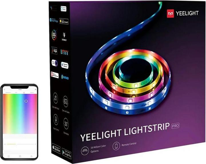 Image du produit Yeelight Lightstrip Pro (Multicolore, 200 cm, Intérieur)