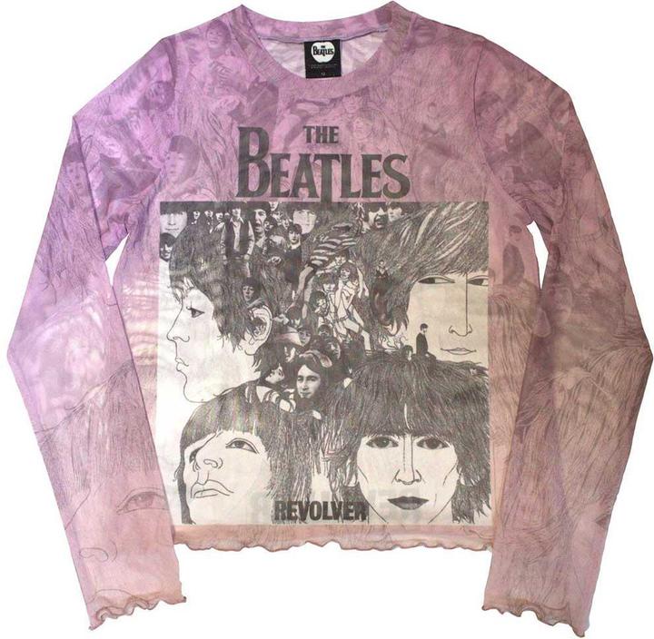 The Beatles Revolver Kurzes Top Langärmlig
