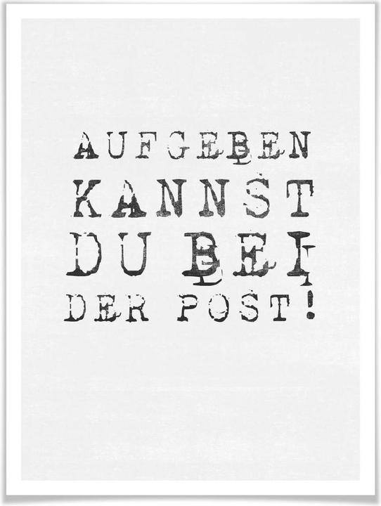 Actual product image Trenddeko You can post at the post office (60 x 80 cm)