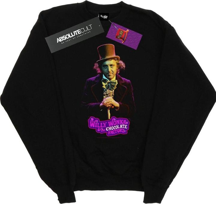 Immagine prodotto Willy Wonka & the Chocolate Factory Dark Pose Felpa Uomo (XL)