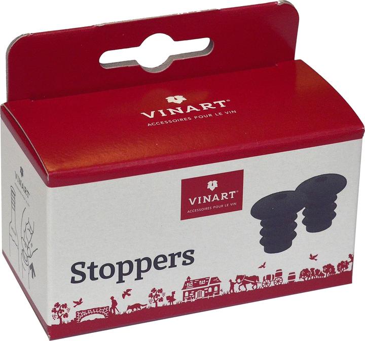 Immagine prodotto Vinart Vino protetto - Lotto di 2 bouchons per il vino (Chiusura per il vino)