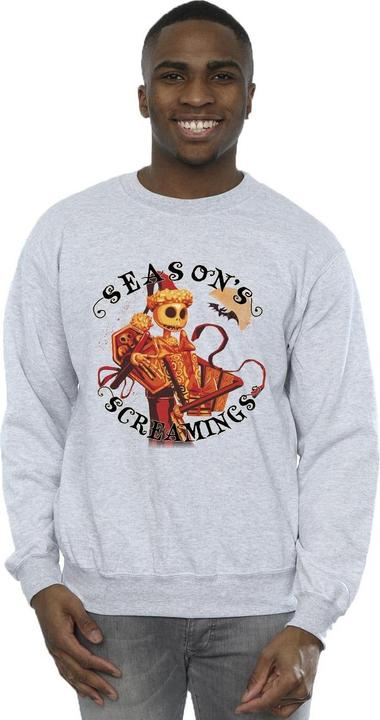 Immagine prodotto Disney The Nightmare Before Christmas Seasons Screamings Felpa Uomo (S)