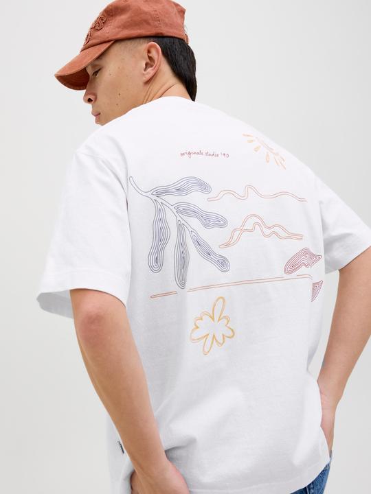 Image du produit Jack & Jones Impression dos col rond T-shirt T-shirt (S)