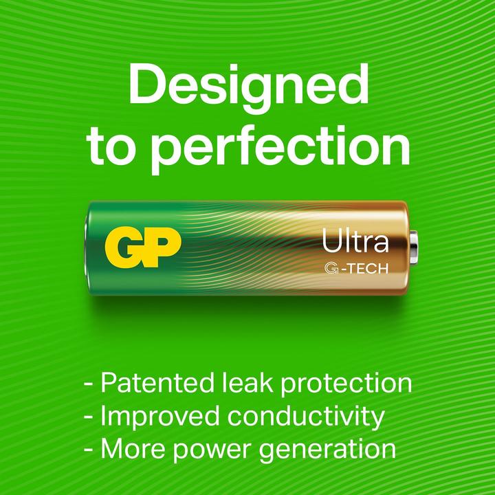 Produktbild GP Batteries Gp Ultra Alkaline Aa/Lr6 (12 Stk., AA)