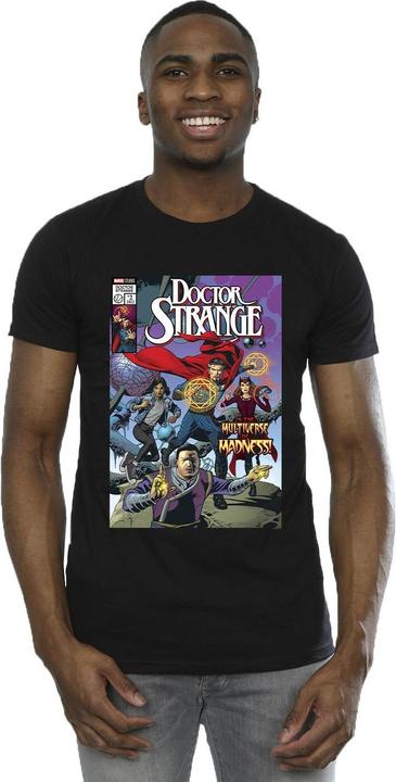 Actual product image Mens Doctor Strange Comic Circles T-Shirt (S)