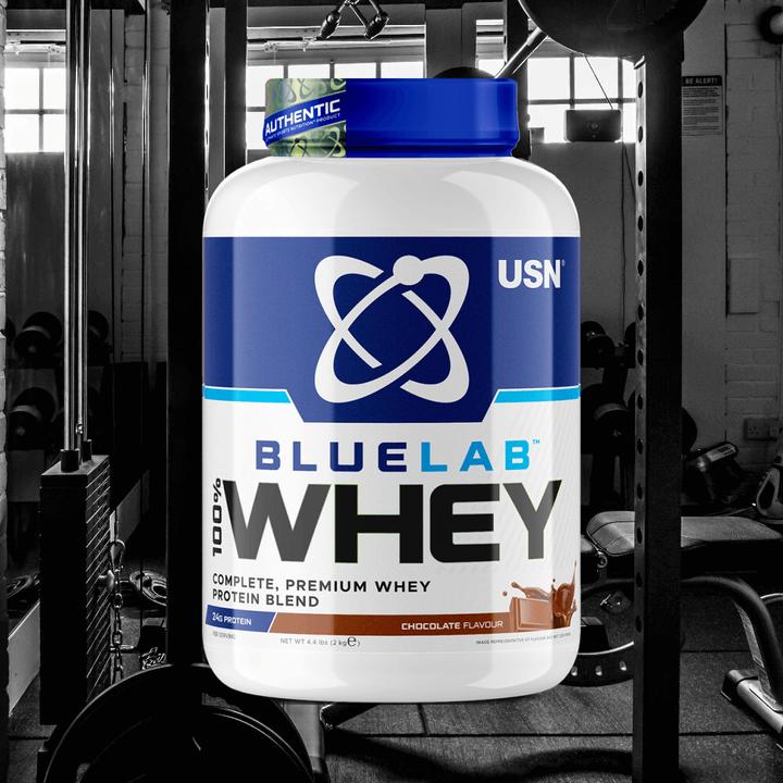 Actual product image USN Blue Lab 100% Whey Protein (Chocolate, 1 pcs., 2000 g)