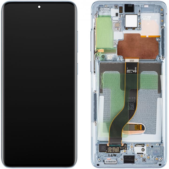 Actual product image Samsung Display Unit für Galaxy S20+ 5G G986 / S20+ G985, w/o Camera, Cloud blau (Display)