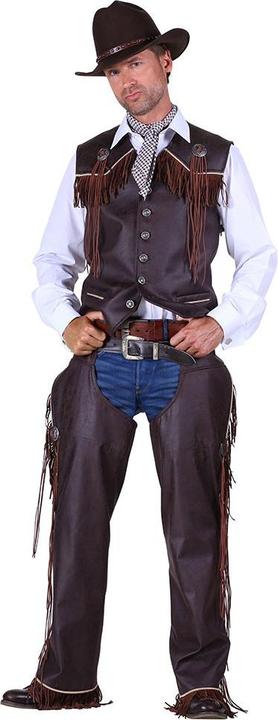 Actual product image Thetru Men's Cowboy Chaps, brown (XL)