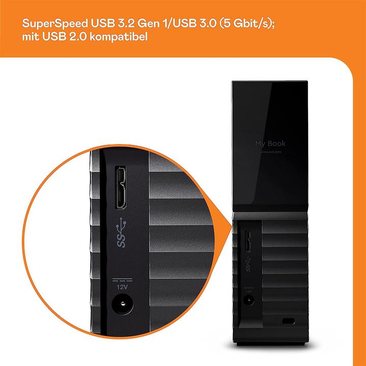 Actual product image WD My Book (8 TB)