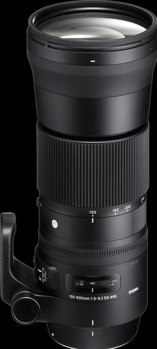 Actual product image Sigma 150-600mm f/5-6.3 DG OS HSM (C) (Canon EF-S, Canon EF, full size)
