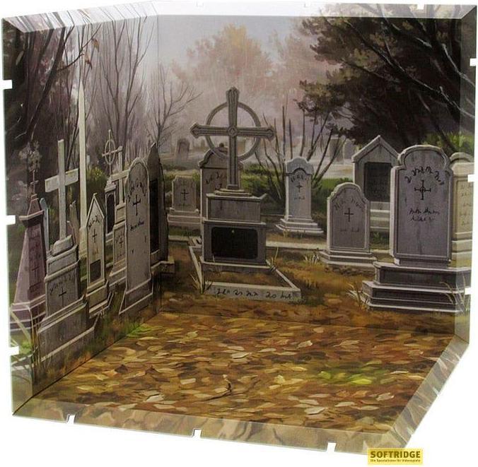 Actual product image PLM Dioramansion 150 Decorative Parts for Nendoroid and Figma Figures Graveyard 2