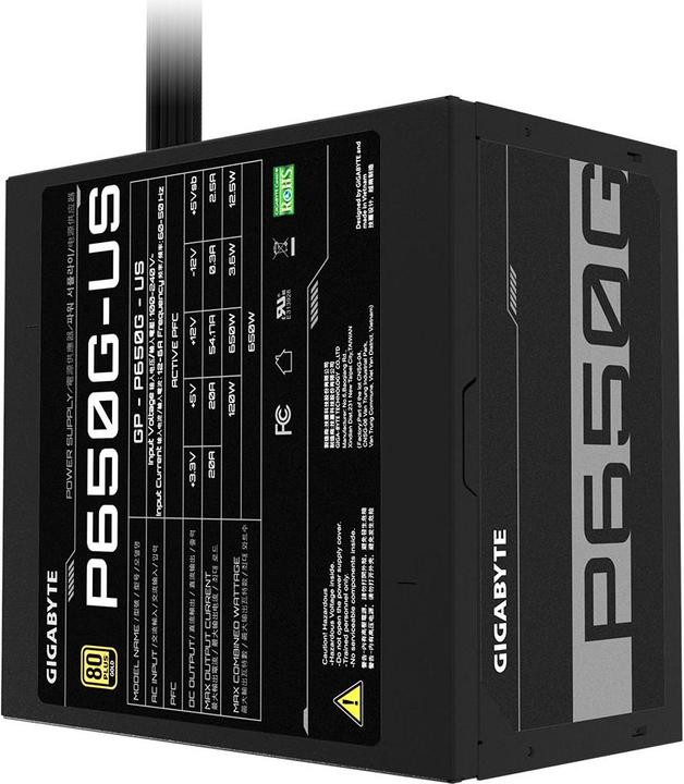 Produktbild Gigabyte GP-P650G (650 W)