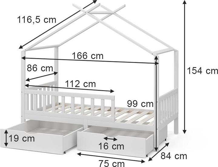 Immagine prodotto VitaliSpa Franka (80 x 160 cm)