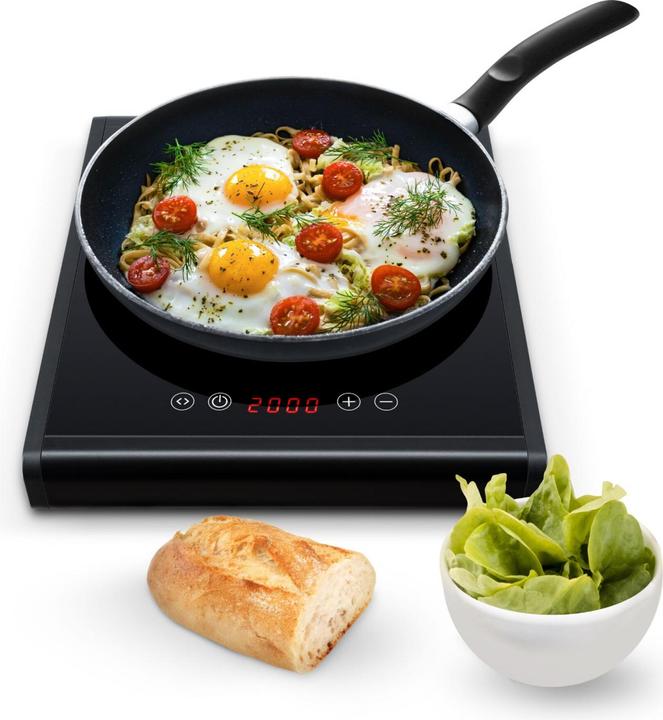 Produktbild Steba HK 25 Einzelkochplatte Ceran 2000W 18,5cm Touch Control ab 01/25