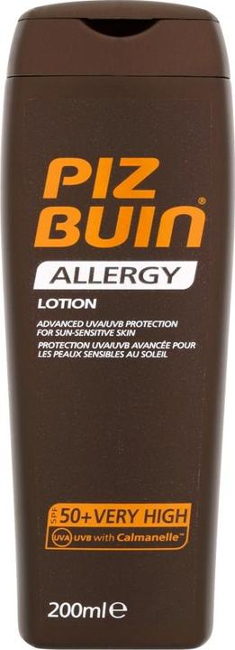 Piz Buin Allergie au soleil (Lotion solaire, SPF 50, 200 ml, 150 g)