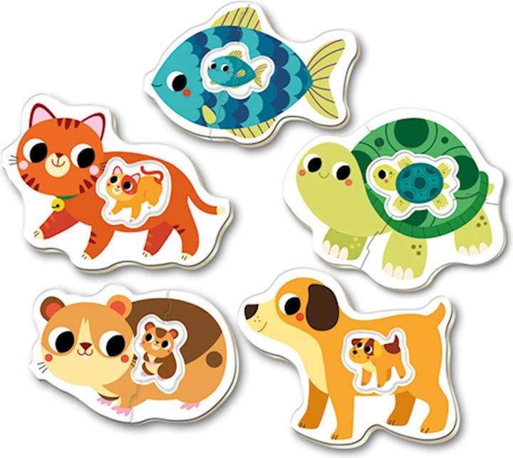Produktbild Educa Baby Puzzles Animals 2x2/2x3/4 Teile (4 Teile)