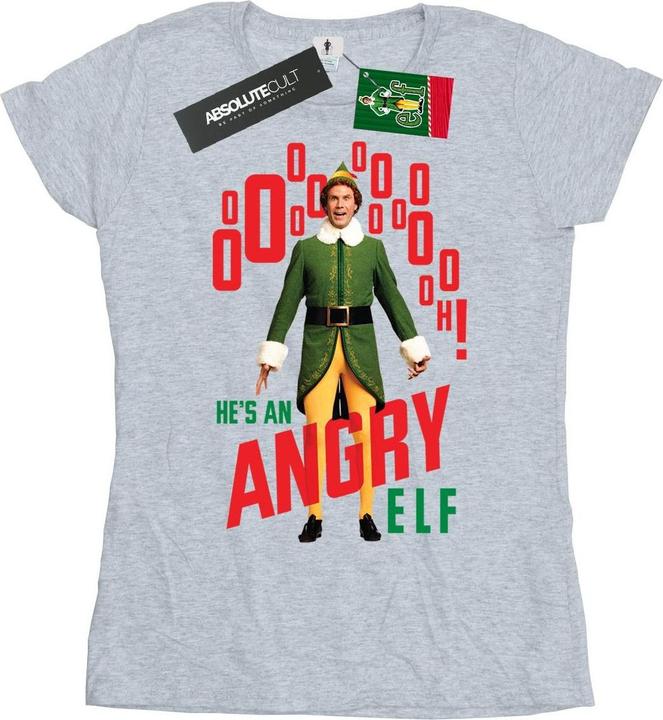 Immagine prodotto Elf Angry Maglietta Donna (M)