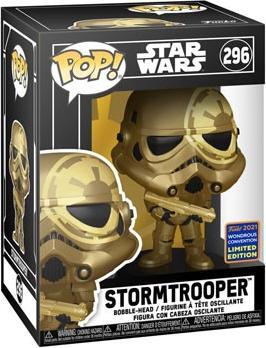 Produktbild Funko POP! Star Wars Stormtrooper (Gold) Wondrous Convention 2021