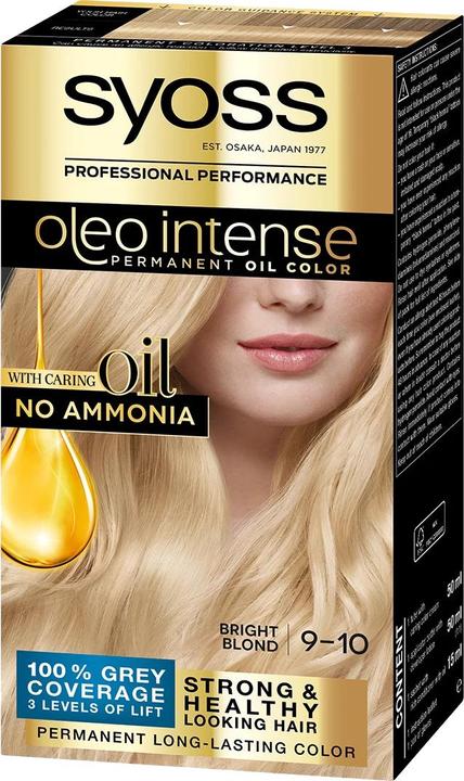 Immagine prodotto Syoss OLIO INTENSE ink sin amoniaco #9.10-rubio luminoso 5 pz (9-10)