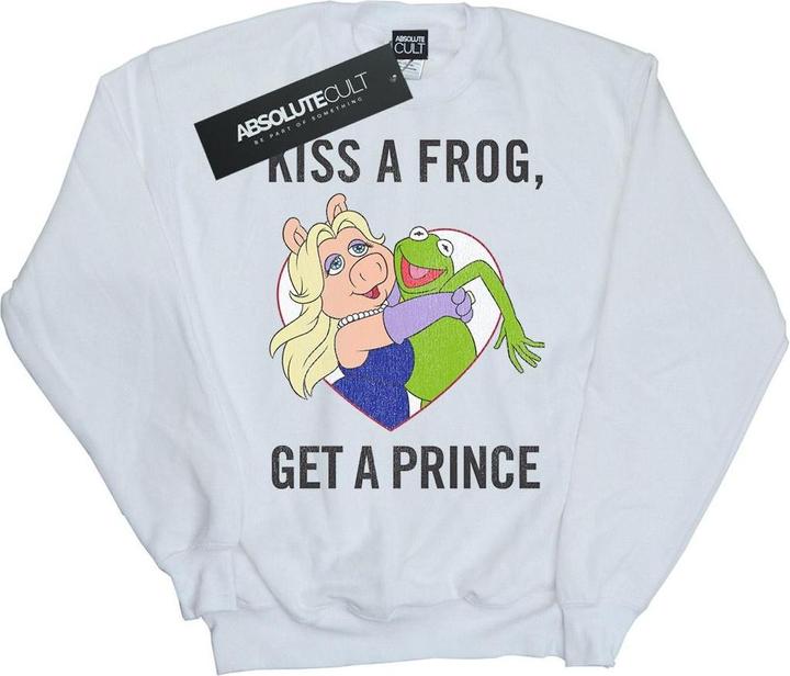Actual product image Disney Boys The Muppets Kiss A Frog Sweatshirt (116)