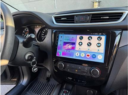 Produktbild No Name RADIO GPS NAVIGATION NISSAN QASHQAI 2 X-TRAIL 2014+ ANDROID manuelle Klimaanlage (10")