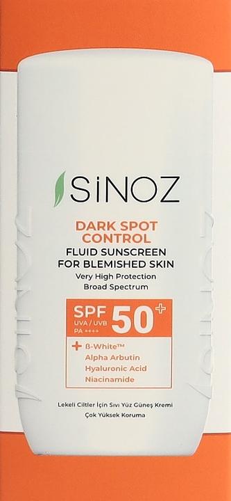 Produktbild Sinoz Dark Spot Control Fluid Sunscreen (Sonnencreme, SPF 50+, 50 ml)