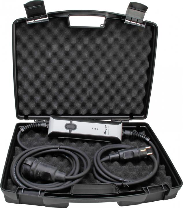 Produktbild Kopp 148603017 Zwischenschalter mit PRCD 230V Schwarz IP55 (4.50 m, 1.50 mm²)