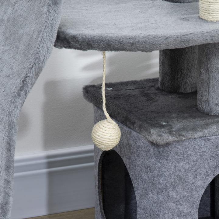 Actual product image Jamb Scratching post (83 cm, Cream, Grey)