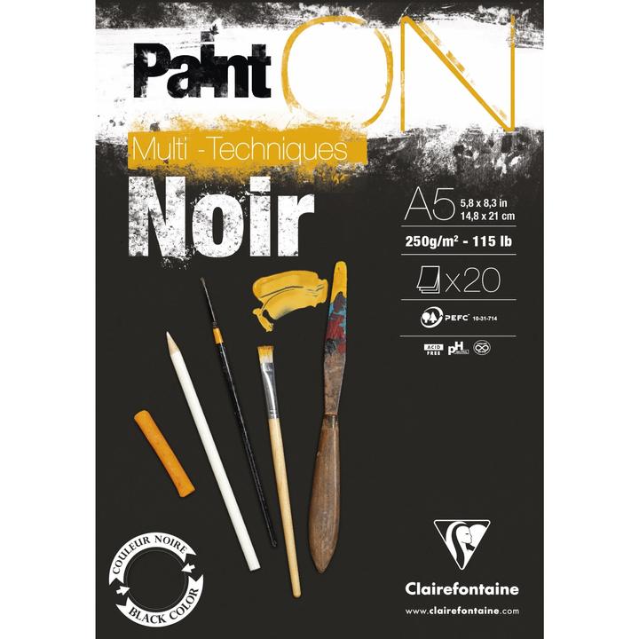Produktbild Clairefontaine Paint'ON geleimt (250 g/m², 20 x)