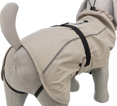 Produktbild Trixie Be Nordic Regenjas Husum Zand - 80 Cm (XL, Hundemantel)