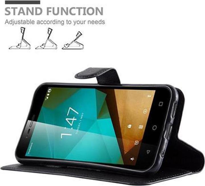 Produktbild Cadorabo Book mit Standfunktion Cover (Vodafone Smart Prime 7)