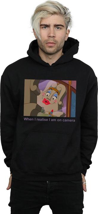 Immagine prodotto Disney Beauty And The Beast Madame De La Grande Bouche Felpa con Cappuccio Uomo (XL)