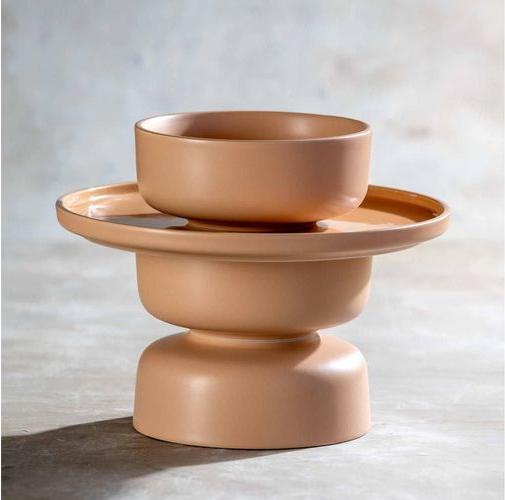 Produktbild Leonardo Speiseteller Roma 6 Stück,Orange (6 x, 27 cm)
