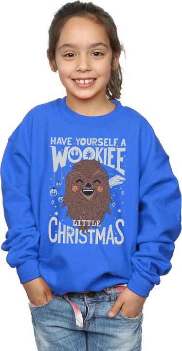 Image du produit Star Wars - Sweat WOOKIEE LITTLE CHRISTMAS - Fille (152, 158)