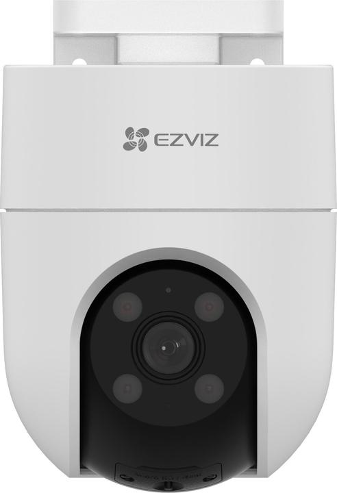 EZVIZ Caméra sans fil Wi-Fi H8C, 1080p, DOME PT, F4 mm, contrôlée, IP65 (1920 x 1080 Pixels)