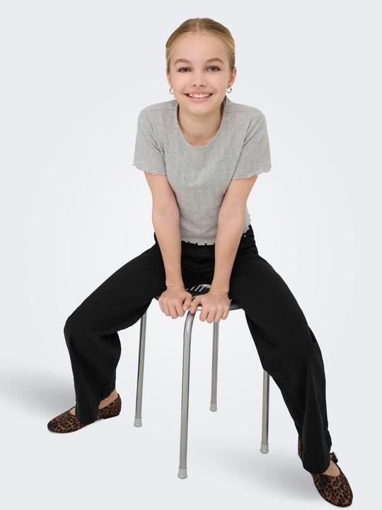 Actual product image Only Wide trousers Trousers with wide leg cut (128)