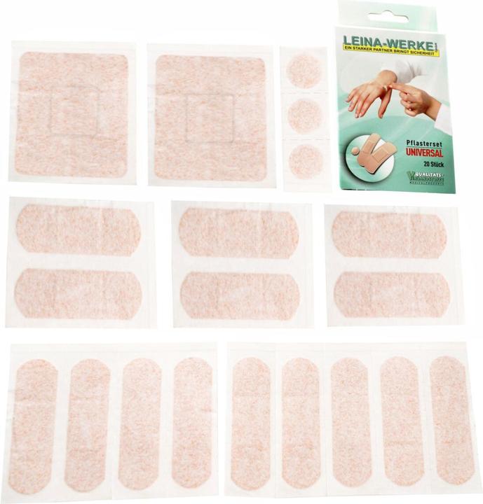Actual product image Leina Universal plaster set (20 x)