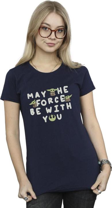 Produktbild Star Wars The Mandalorian Grogu May The Force Be With You TShirt (XL)