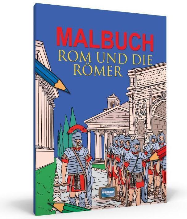 Actual product image Coloring book Rome and the Romans