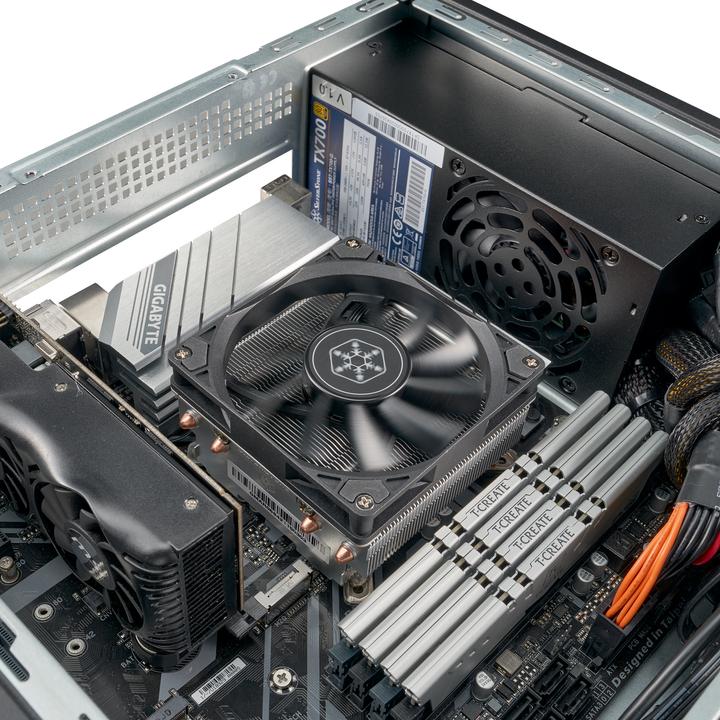 Actual product image Silverstone Milo 11 (mATX, Mini-ITX)