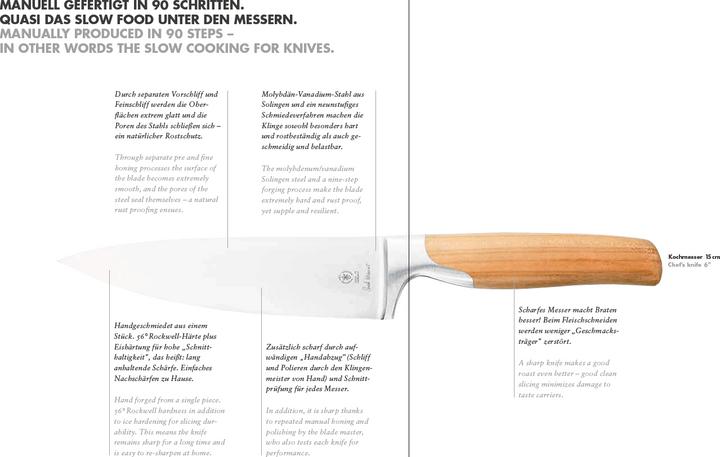 Immagine prodotto Pott Coltello da chef Sarah Wiener (20 cm)
