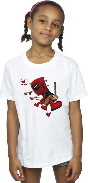 Produktbild Deadpool Love Arrow TShirt Mädchen (140, 146)