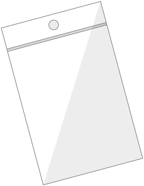 Immagine prodotto BüroLine Sacchetto a pressione 220x305mm (100 Pezzo/i)