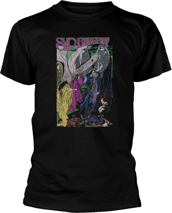 Actual product image Syd Barrett Unisex Adult Fairies Cotton T-Shirt (M)