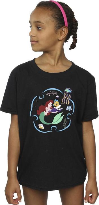 Image du produit Disney - T-shirt THE LITTLE MERMAID READING A BOOK - Fille (116)