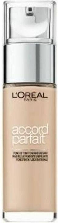 Produktbild L'Oréal Paris ACCORD PARFAIT foundation hyaluronic acid #1.R 30 ml (Ivory Rose)
