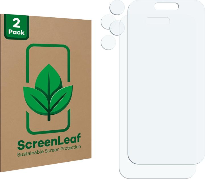 Image du produit ScreenLeaf Film de protection durable Protection d'écran Film clair transparent (2 pièce(s), Apple iPhone 16)