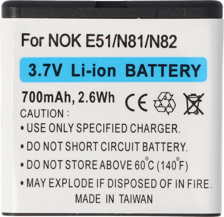 Produktbild Nokia Akku E51, N81, N82
