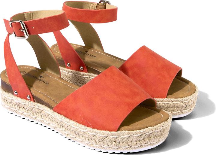 Actual product image Joe Browns Studded Ankle Strap Espadrille Sandals (41)