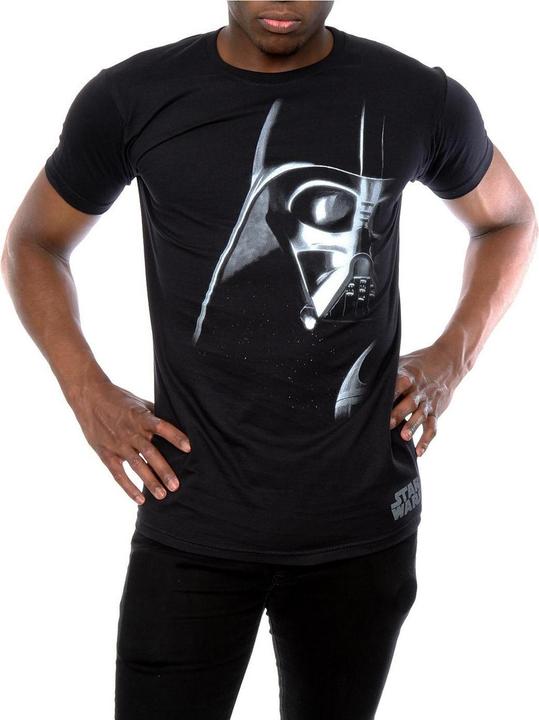Actual product image Star Wars Mens Darth Vader Face Cotton T-Shirt (3XL)